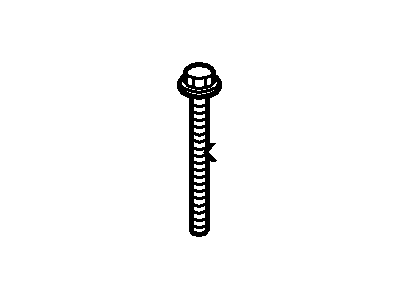 Mercury F6AZ-6L293-AA Bolt - Bearing Cap - Hex. Head
