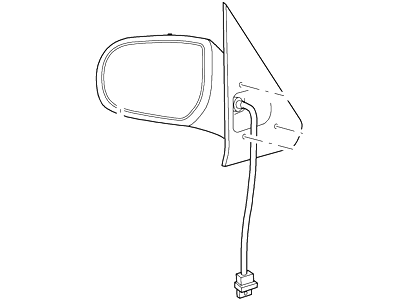 Mercury 8L8Z-17682-AA Mirror Assy - Rear View Outer
