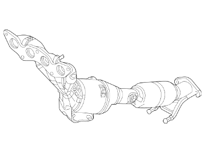 Ford CV6Z-5G232-A Exhaust Manifold And Catalyst Assy