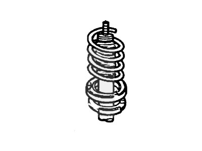 1999 Mercury Sable Coil Springs - F6DZ-5310-F