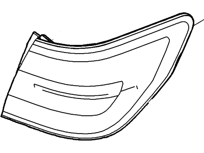 Mercury 6H6Z-13405-A Lamp Assy - Rear