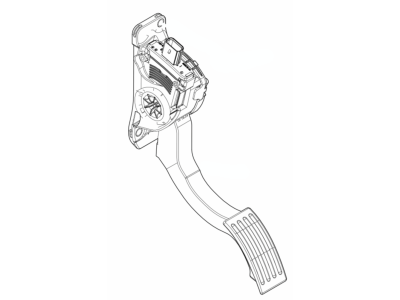 Ford EV6Z-9F836-A Pedal Travel Sensor