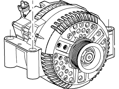 Mercury 6L2Z-10346-BARM Alternator Assy