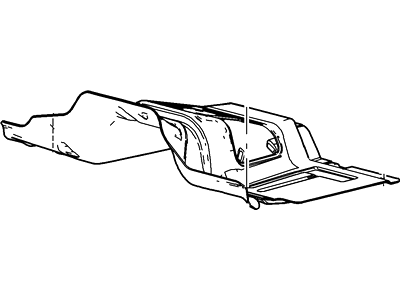 Ford 9L3Z-1511172-B Insulator - Tunnel