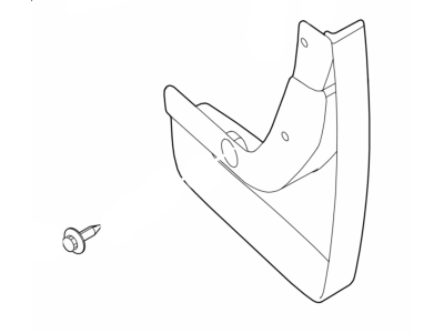 Ford AR3Z-16A550-AC Kit - Mudflap