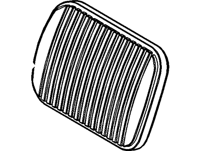Ford CV6Z-2454-D Pad - Pedal