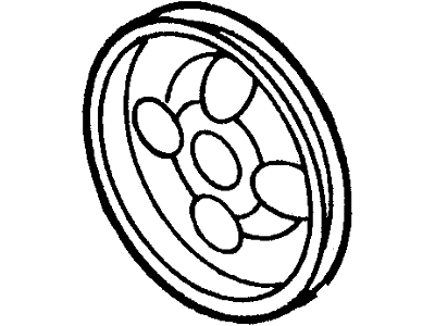 Mercury F3XY-3A733-B Pulley