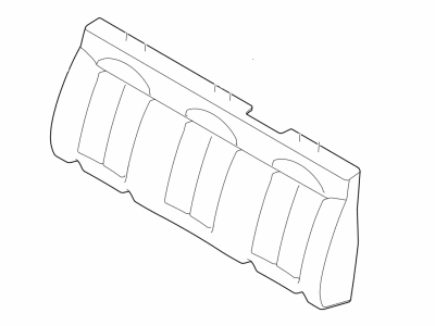 Ford DL3Z-1866600-DB Cover Assy - Rear Seat Back