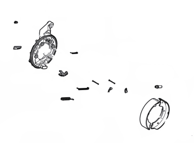 Ford 5C3Z-2209-BB Brake Assembly - Rear