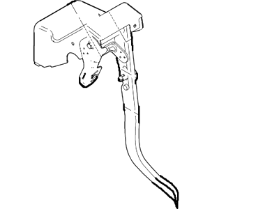 Lincoln EL3Z-2455-B Pedal Assy - Brake