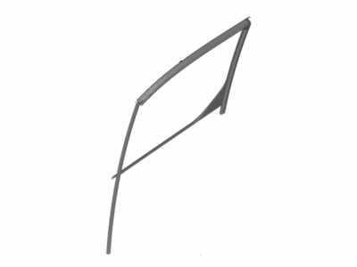 Ford DT1Z-6121596-L Run Assembly - Glass, Passenger Side