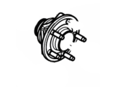 Mercury H2MZ-1104-G Hub Assy - Wheel