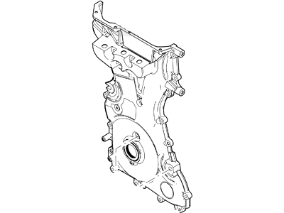 Mercury 9E5Z-6019-A Cover - Cylinder Front