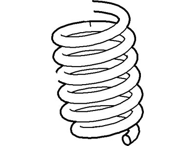 Mercury 6L2Z-5310-C Spring - Front