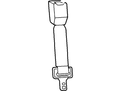 Mercury YL8Z-78611C22-AA Buckle Extension
