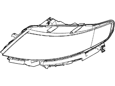 Lincoln MKS Headlight - AA5Z-13008-A