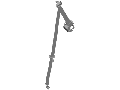 Ford DT1Z-17611B68-CA Seat Belt Assy