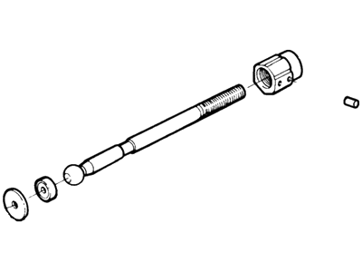 Mercury Tie Rod - E8SZ-3280-A
