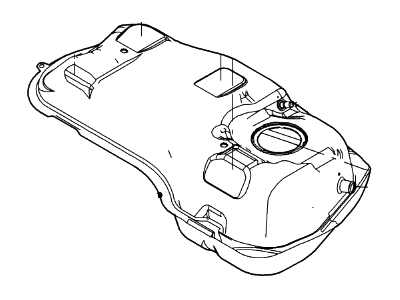 Ford 6L8Z-9002-CA Tank Assembly - Fuel