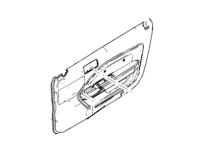 Ford 5R3Z-6323943-CD Panel Assy - Door Trim