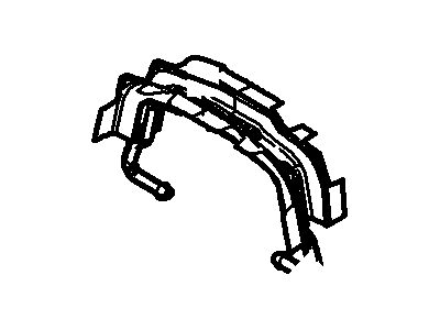 Ford YS4Z-5K222-CA Bracket - Exhaust Pipe Mounting