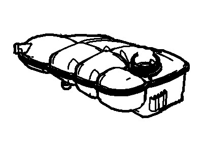 Ford CV6Z-8A080-B Tank Assy - Radiator Overflow