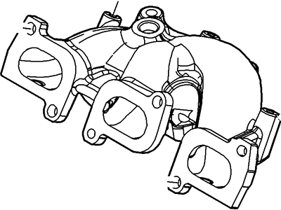 Lincoln AT4Z-9430-A Manifold Assy - Exhaust