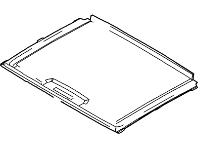 Lincoln 6W1Z-54519A02-AA Sunshade