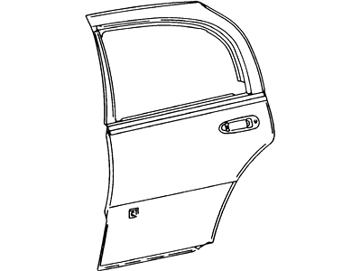 Lincoln F8VZ-5424701-AA Panel Assy - Door - Outer          