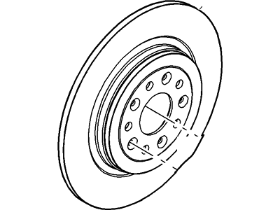 Ford 8G1Z-2C026-B Disc - Brake