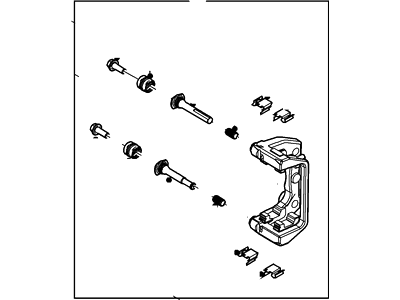Ford 5F9Z-2B511-AA Bracket, Passenger Side