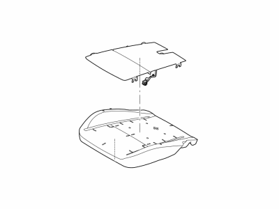Ford F1EZ-58632A23-A Pad Assembly - Front Seat Heating, Driver Side