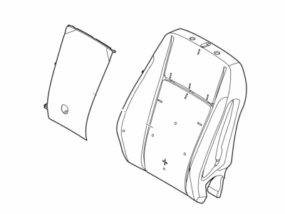 Ford F1EZ-5864810-A Pad Assembly - Front Seat Heating, Passenger Side