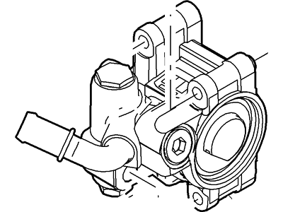 Mercury 7L8Z-3A674-A Pump Assy - Power Steering