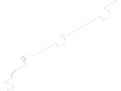 Ford CK4Z-2268-A Tube Assembly - Brake, Driver Side CK4Z-2268-A Ford Tube Assembly - Brake, Driver Side Illustration 1 of 1