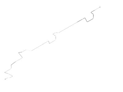 Ford CK4Z-2267-A Tube Assembly - Brake, Passenger Side CK4Z-2267-A Ford Tube Assembly - Brake, Passenger Side Illustration 1 of 1
