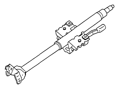 Mercury Steering Column - F7CZ-3524-DE