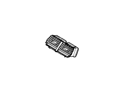 Ford BB5Z-19893-AA Louvre Assembly - Vent Air, Center
