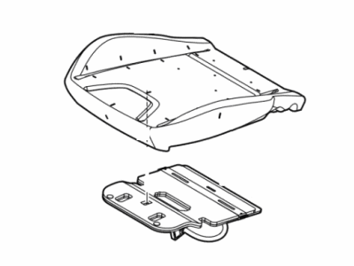 Ford DV6Z-58632A22-P Pad - Seat Cushion