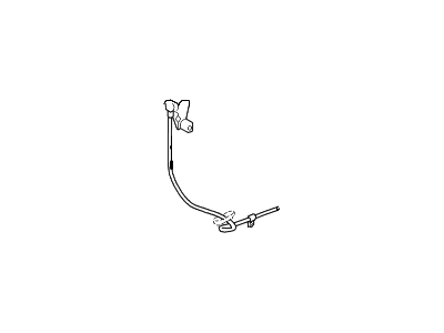 Lincoln Parking Brake Cable - 6L1Z-2853-BB