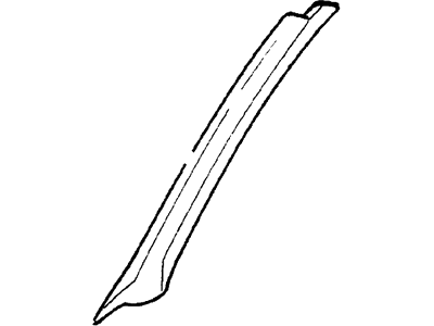 Mercury F6XZ1203598AAB Molding - Windshield