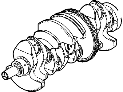 Ford 1L5Z-6303-A Crankshaft