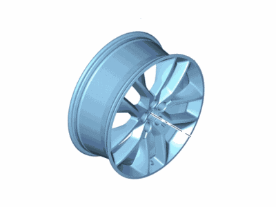 Ford GT4Z-1007-E Wheel Assy