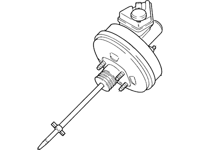 2000 Mercury Mystique Brake Master Cylinder - F5RZ2140B