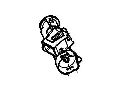 Mercury 8L2Z-3F527-A Lock Assy - Steering And Ignition