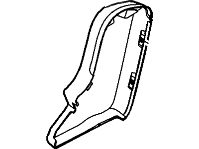 Ford BB5Z-7861348-AM Cover, Passenger Side