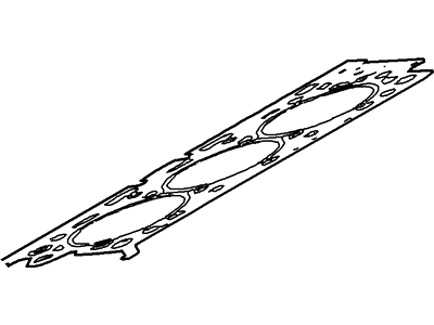 Mercury Cylinder Head Gasket - 6E5Z-6051-B