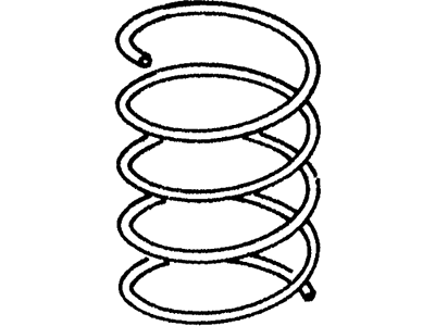 1997 Ford Probe Coil Springs - F32Z-5310-D