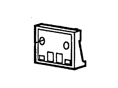 Ford F8VZ-17A385-AA License Bracket