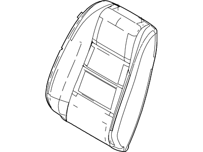 Ford 7R3Z-7664416-AA Cover Assy - Seat Back